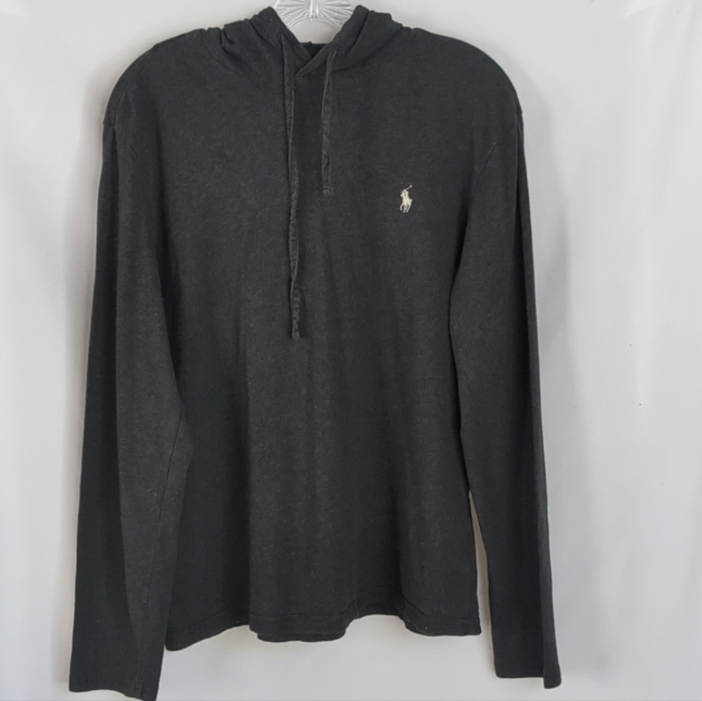 Polo Ralph Lauren Jersey Hooded Long Sleeve T-shirt M